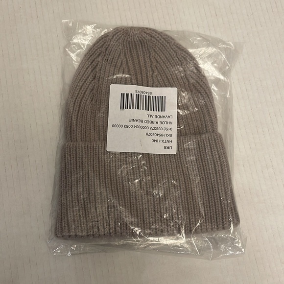 UO Khloe Ribbed Beanie - Picture 8 of 8